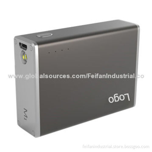 Mini portable power bank with 6,000mAh